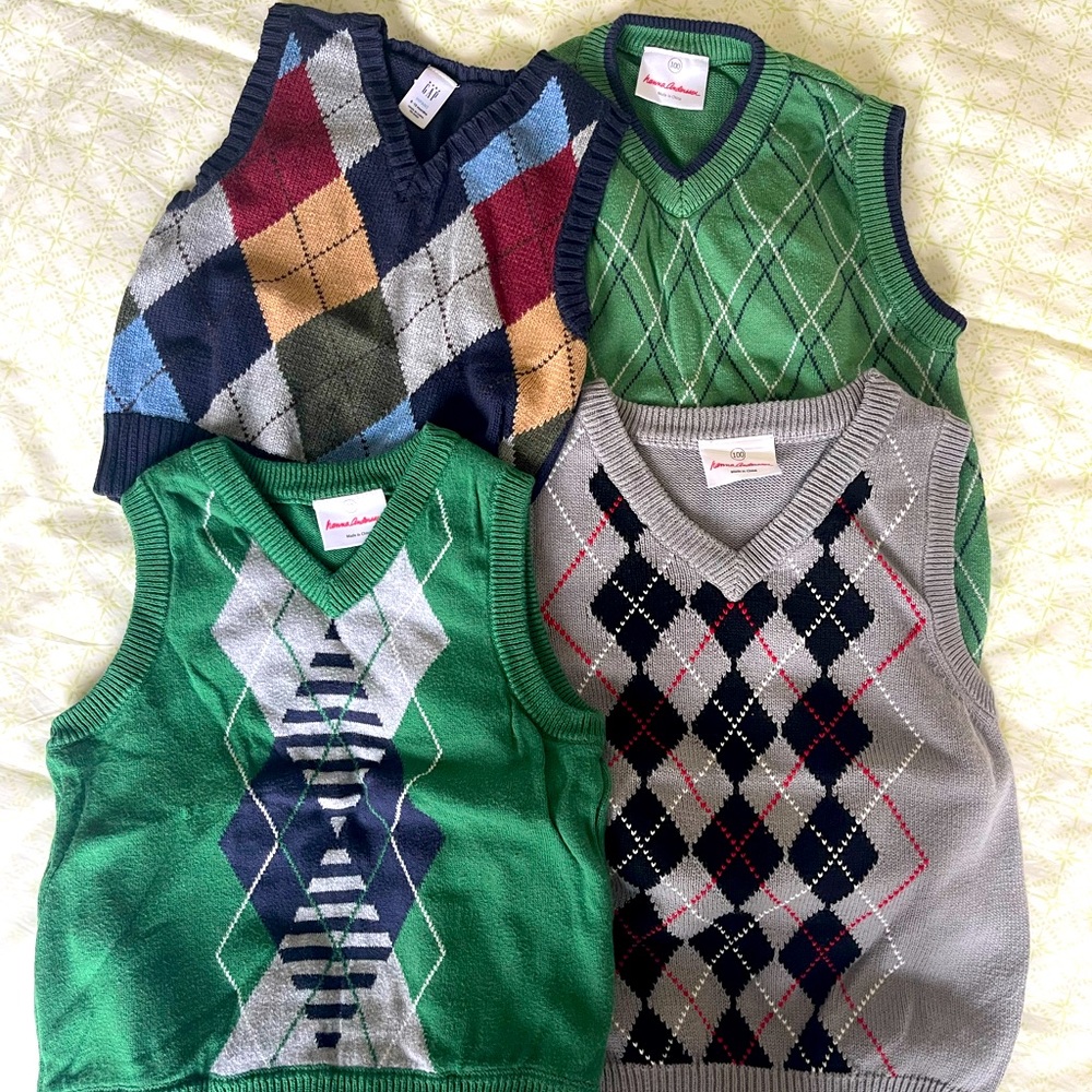 Little boys vests